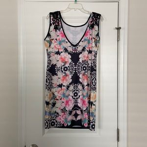 Snug fit tank dress